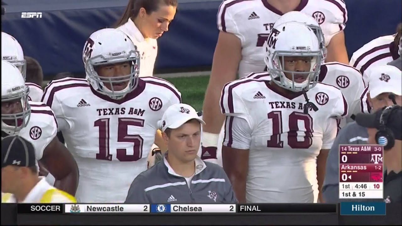Texas A&M vs Arkansas - September 26, 2015 - Arlington, TX