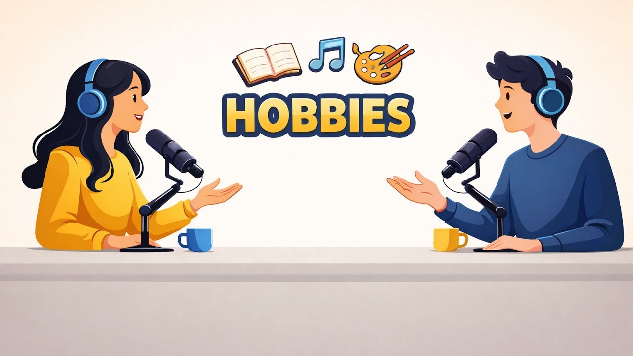 Learn English Through Conversation | Talking About Hobbies