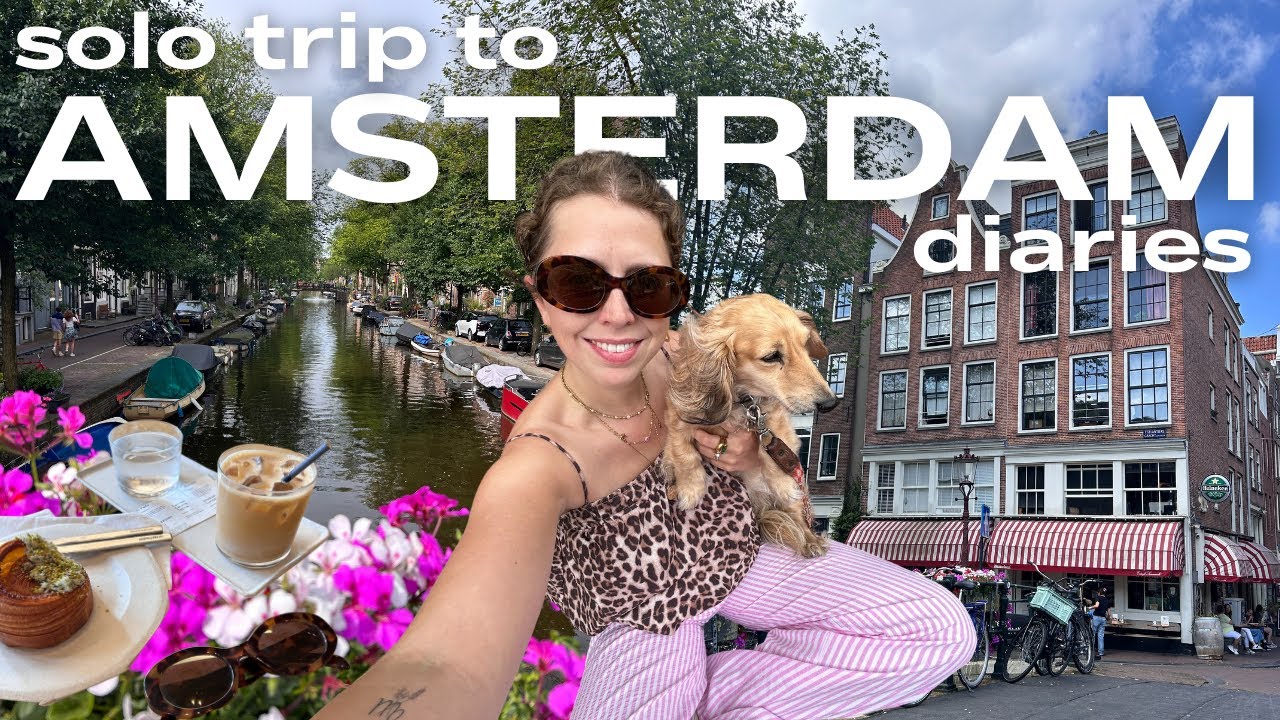 VLOG・Solo trip à Amsterdam : prendre du temps pour moi 🌻