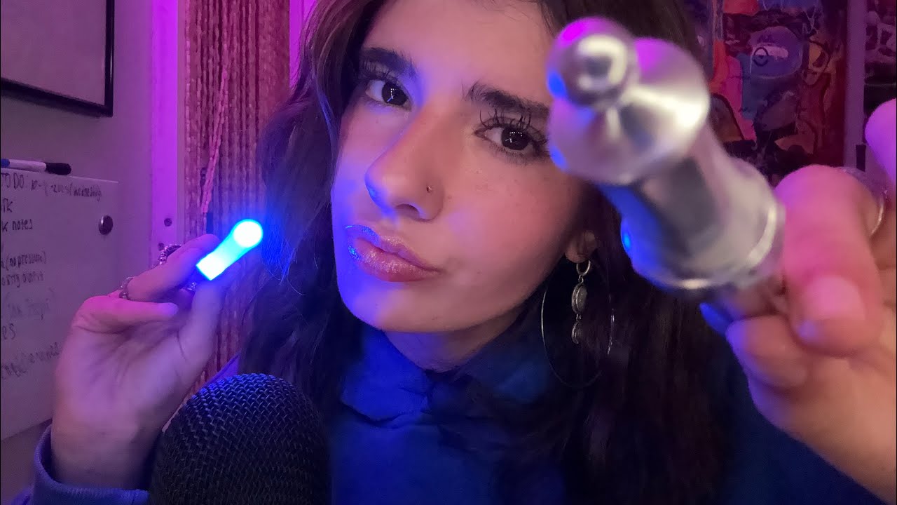 [ASMR] 1 MINUTE CRANIAL NERVE EXAM (super fast)