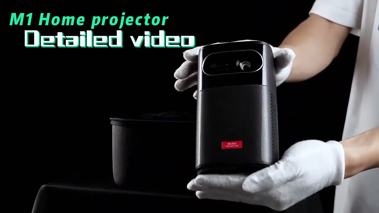 Vivicine M1 3D 4K Projector,built-in 15600 mAh battery,gift bag