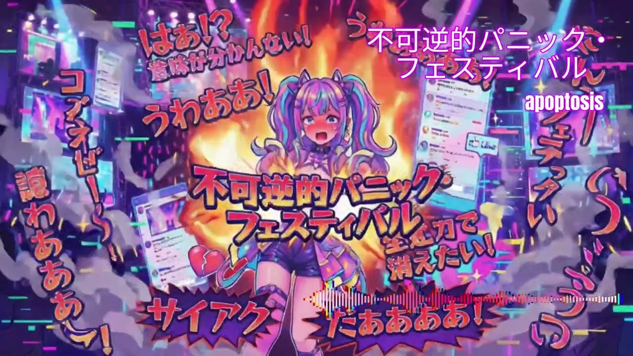 不可逆的パニック・フェスティバル(歌詞付)