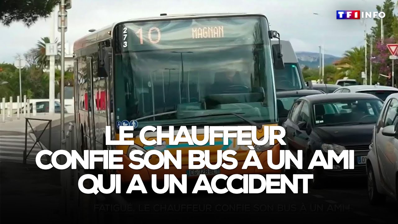 Consternation &agrave; Nice : fatigu&eacute;, le chauffeur confie son bus &agrave; un ami qui a un accident !