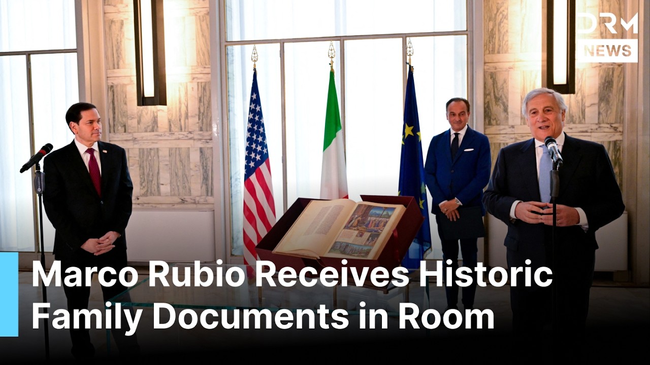 &ldquo;Next Time I&rsquo;ll Speak Italian&rdquo; Rubio Honors Italian Family Roots During Emotional Ceremony | AC1G