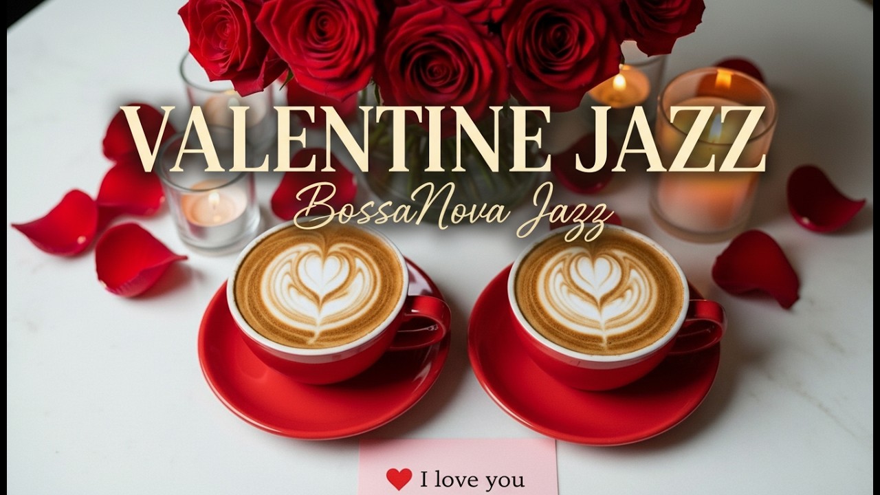 Happy Valentine’s Day ☕ Romantic Jazz Piano & Sweet Bossa Nova for a Cozy Love Mood Tonight