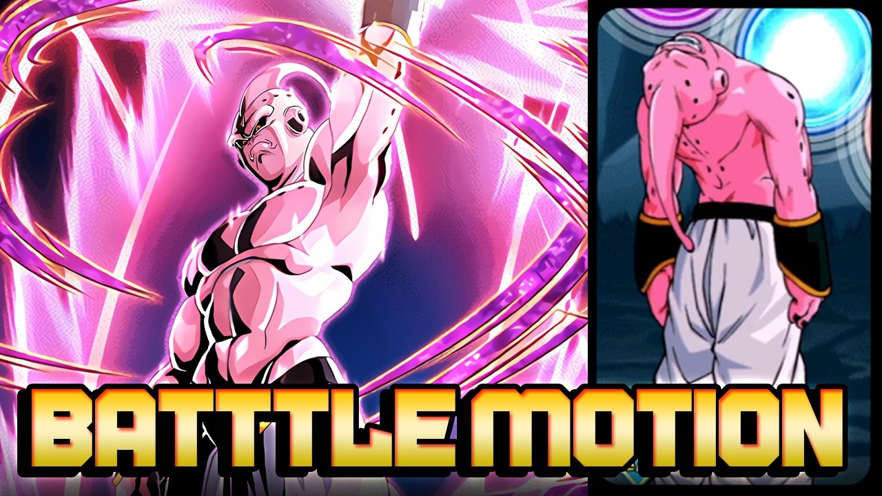 *NEW* BATTLE MOTION!! 100% LR AGL SUPER BUU!! (DBZ: Dokkan Battle)