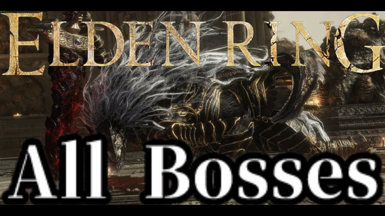 Elden Ring - All Bosses + Ending ( Read Description )