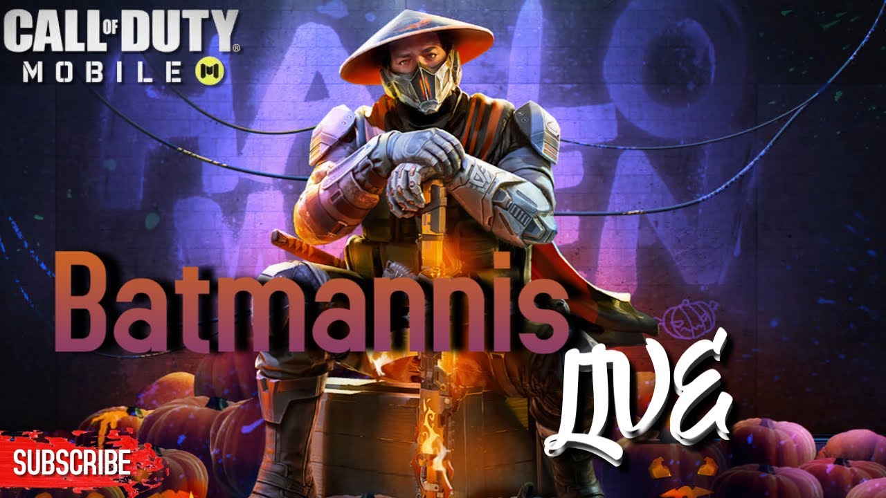 BatmannIsLive/CODM/YouTube Live Stream