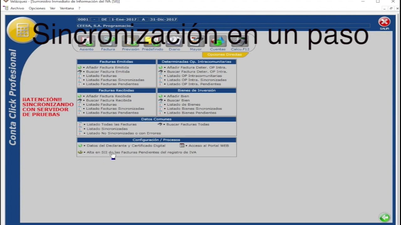 M&oacute;dulo SII (Iva) integrado en nuestros programas