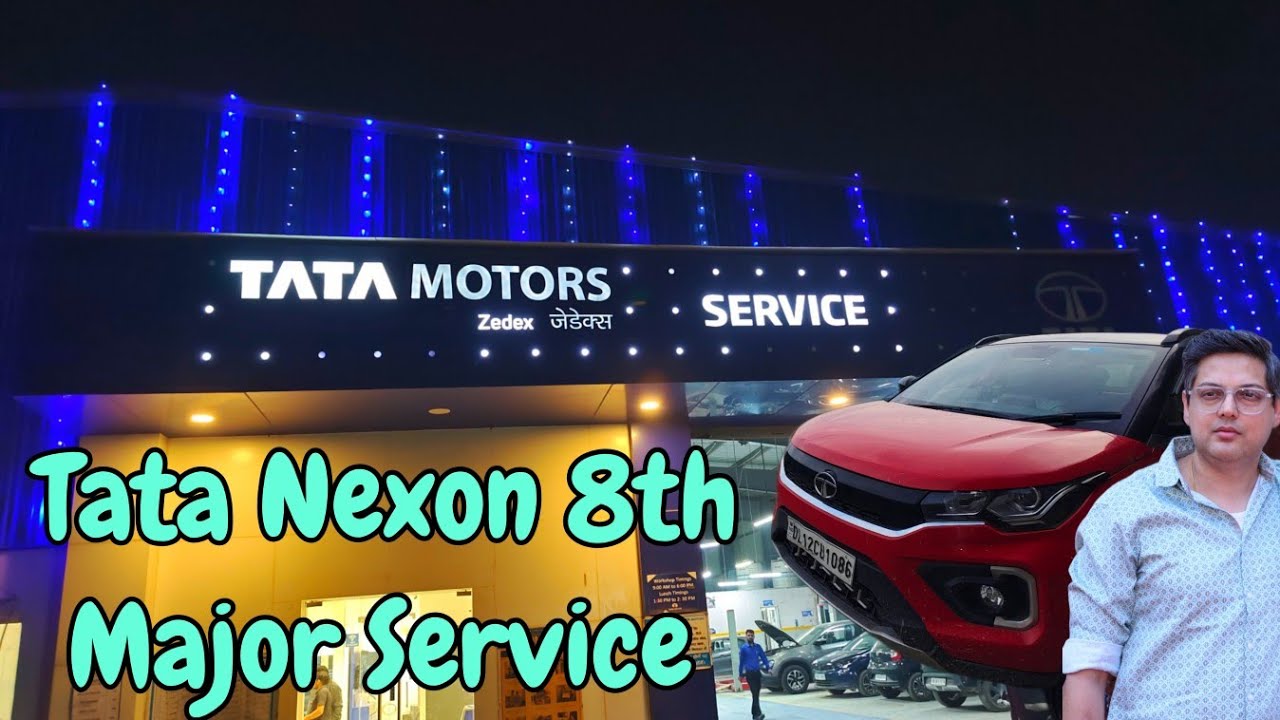 Tata Nexon XZ+ Petrol | 8th Major Service