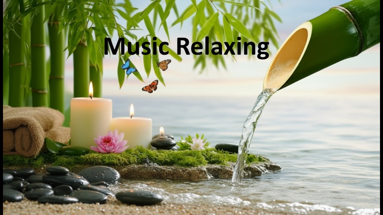 Relaxing Music Sleep and Water Sounds Piano Music to Calm Your Mind, Deep Sleep, Stress Relief