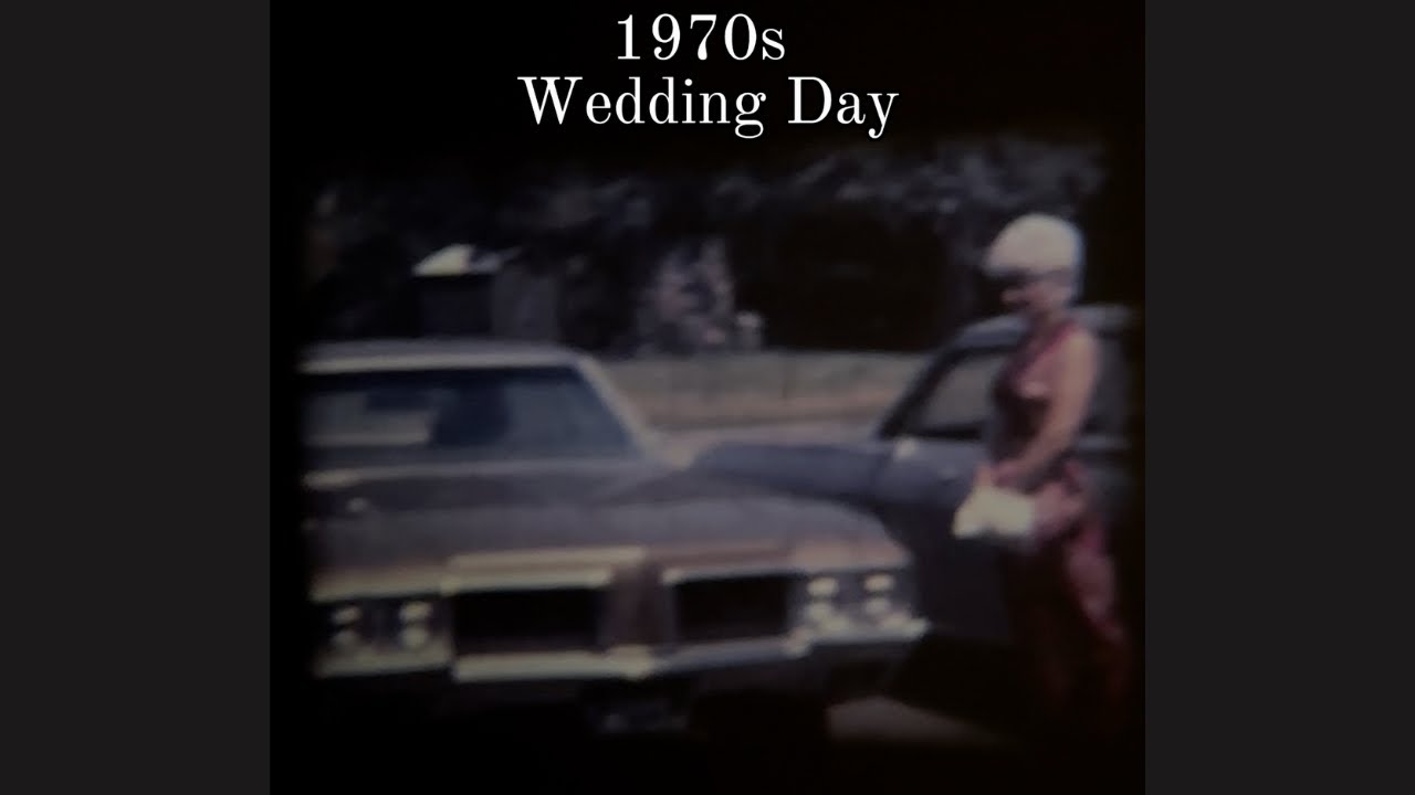 Super 8: 1970s #Wedding Full Day #vintage #bridal