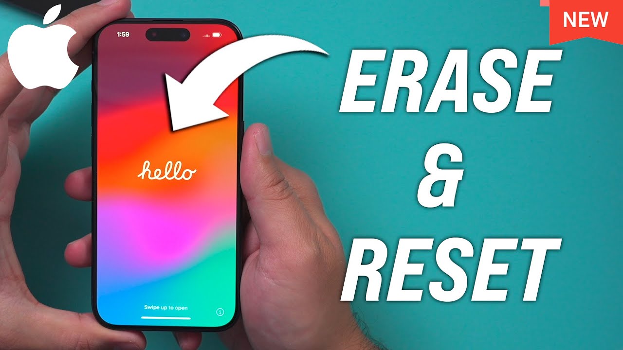 Как стереть данные и сбросить настройки iPhone 14 или iPhone 14 Pro