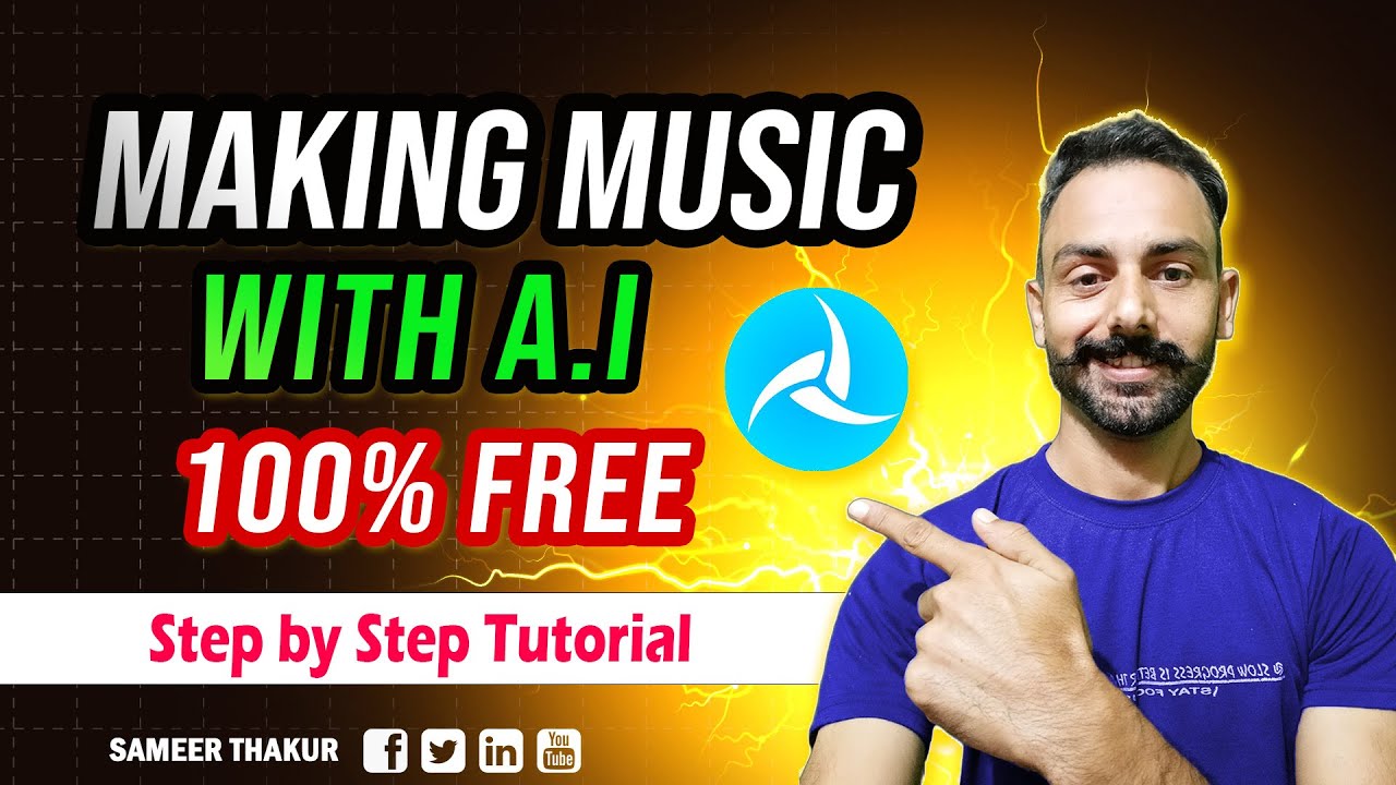 How to Create Your Own Music Using AI – Step-by-Step Tutorial (AIVA) | Sameer Thakur AI Tutorials