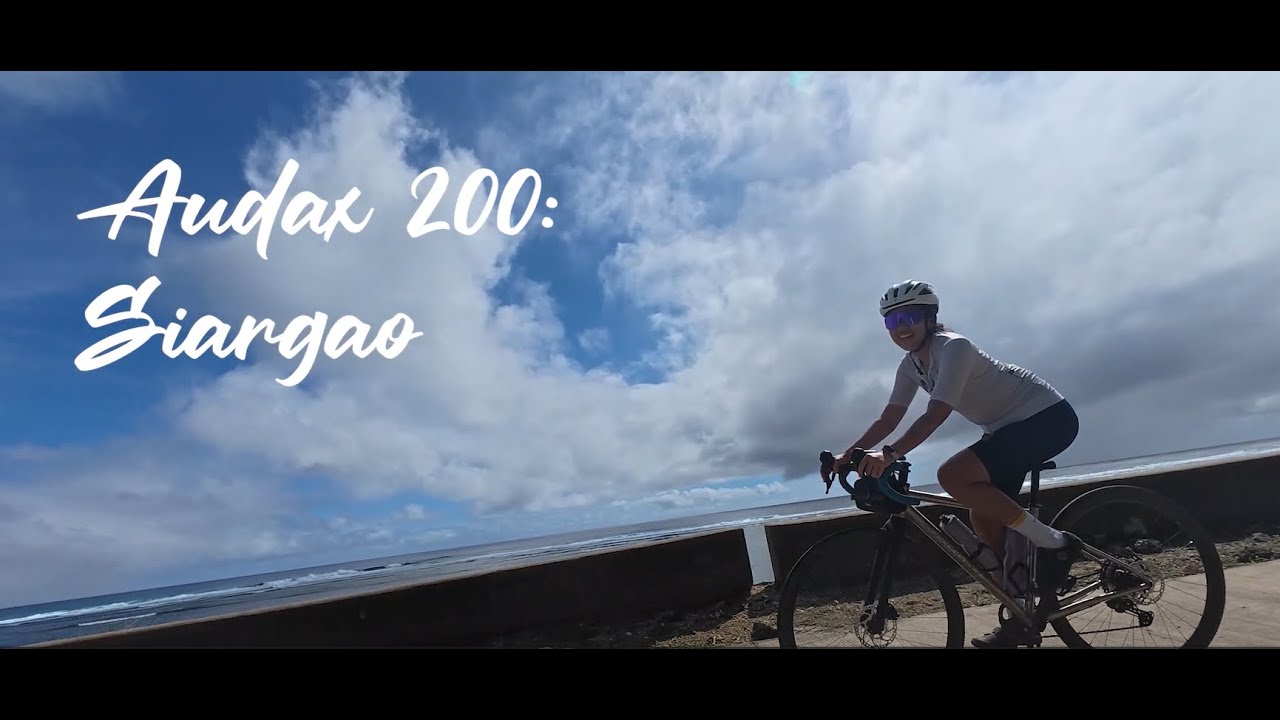 Female Cyclist Tackles Audax 200 in Siargao, Philippines | First Vlog!