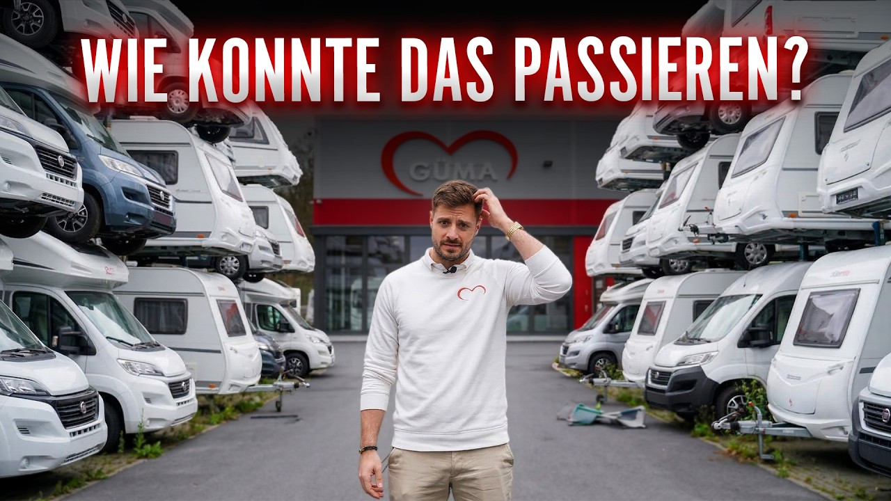 Extrem hohe Bestände in der Campingbranche! Wohnmobilhändler zählt Gründe auf...