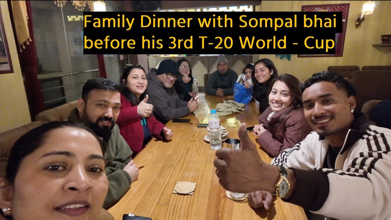 Dinner with Sompal bhai before T20 World Cup