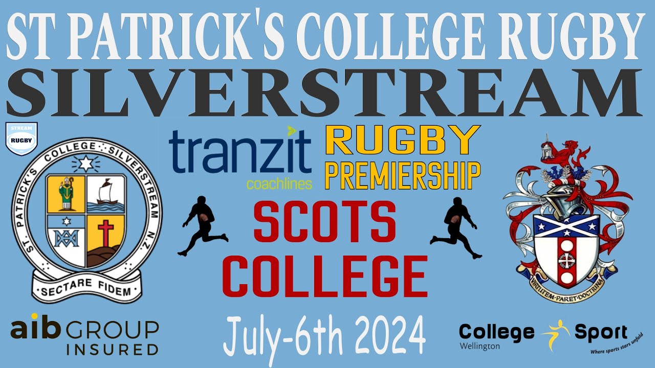 07 TRANZIT PREMIERSHIP  St Pat's Stream v Scots College  06-07-24