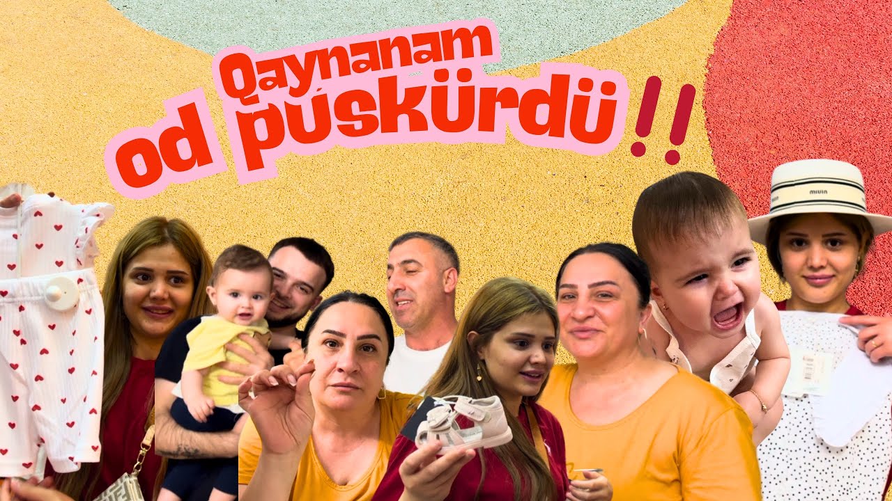 🥰ALIŞ-VERİŞ ETDİK😍QAYNANAM OLANLARA SUSMADI‼️