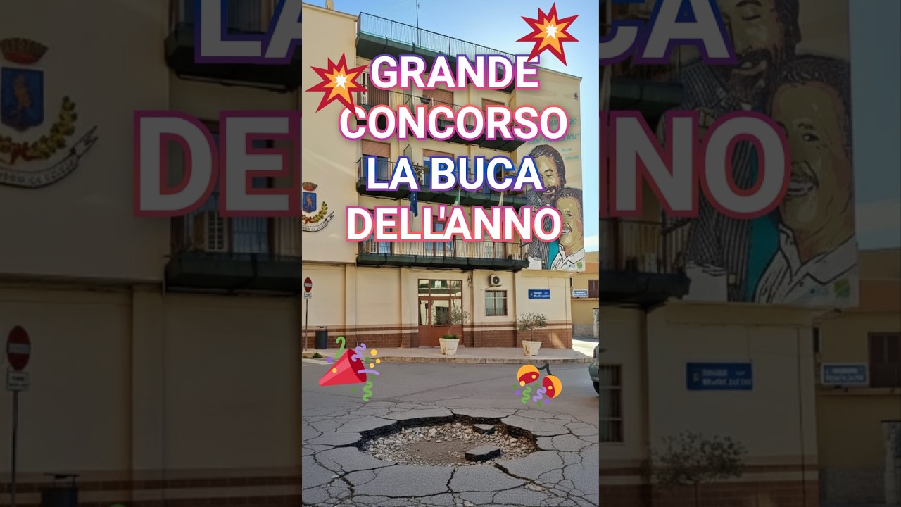 PALAGIANO E IL DISASTRO DELLE SUE STRADE