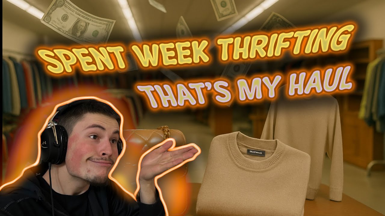 7 days of work paid off | Thrifting | Haul