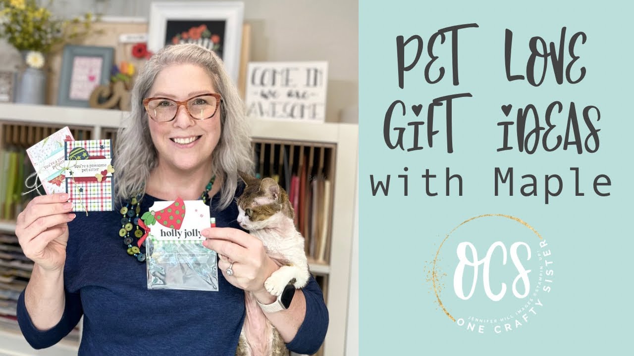 Join me tonight for a paws-itively adorable live class featuring the Pet Love Bundle!