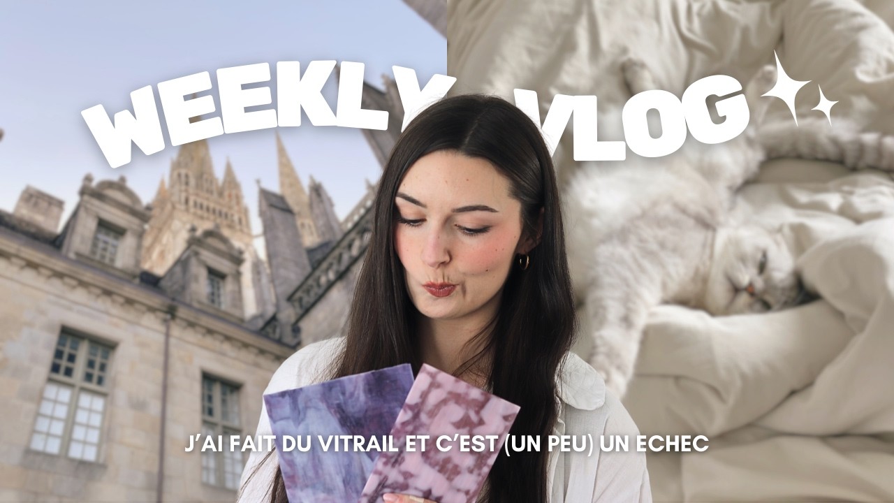 J'ai fait du vitrail et c'est (un peu) un échec