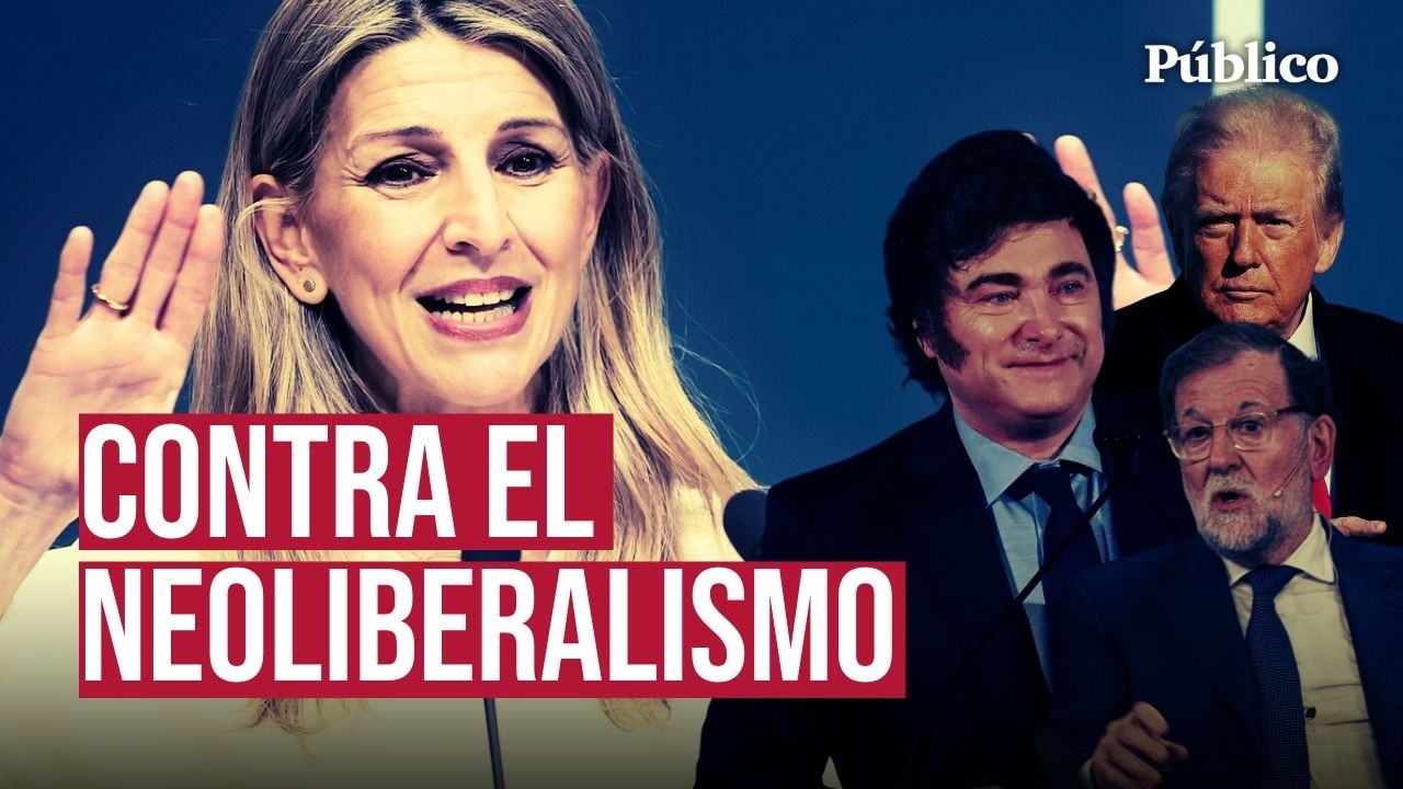 YOLANDA DÍAZ arremete contra el PP, Trump y Milei: 