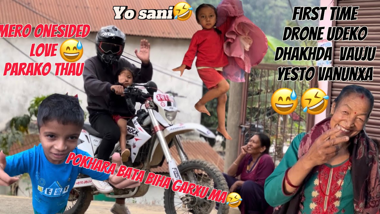 AACHANAK SANI LAI LIGARA CROSSFIRE MA VHOJ KHANA😎 || CHILDHOOD MEMORY || MOTOVLOG
