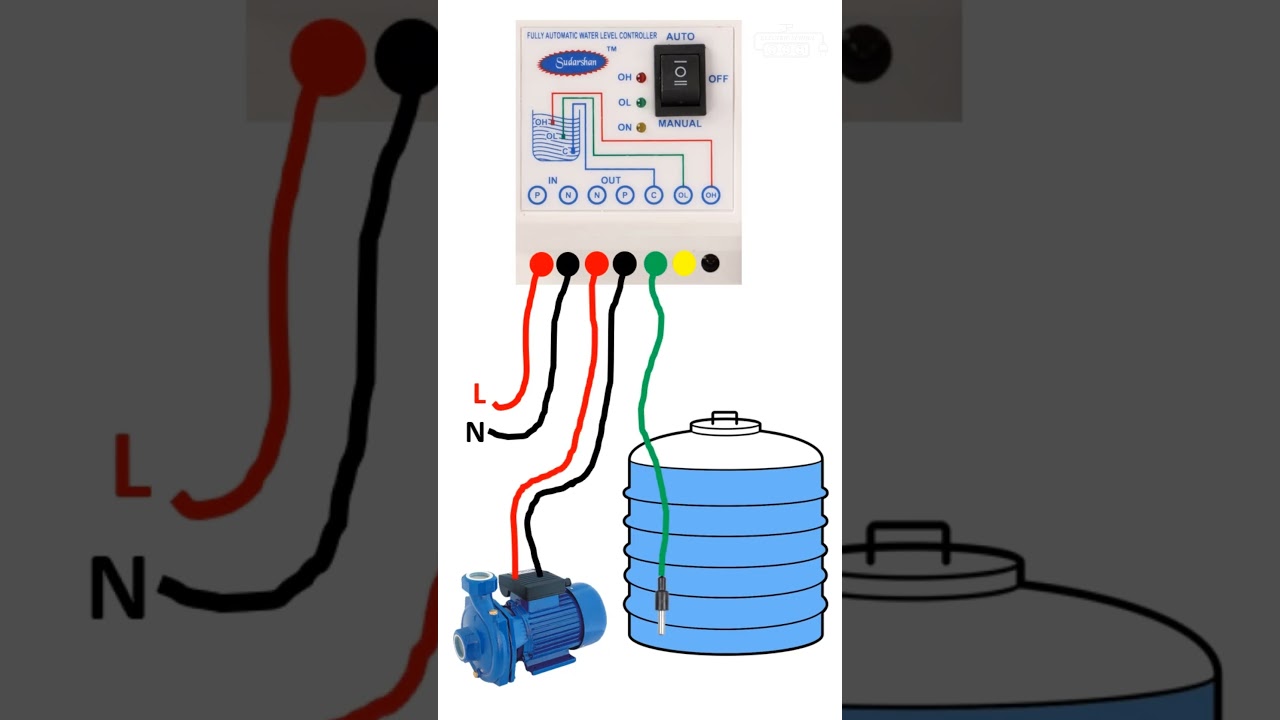 water level controller wiring diagram