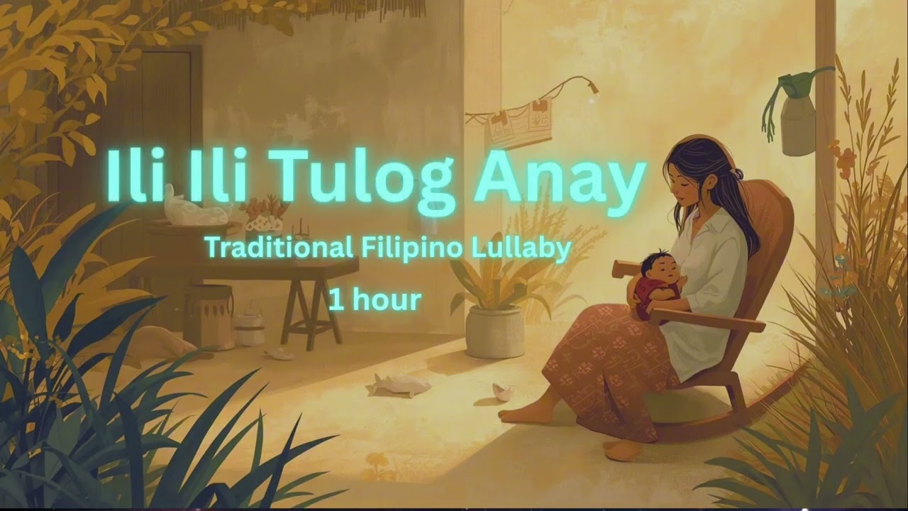 Ili Ili Tulog Anay | Filipino Lullaby | Gentle Piano Music for Babies to Sleep