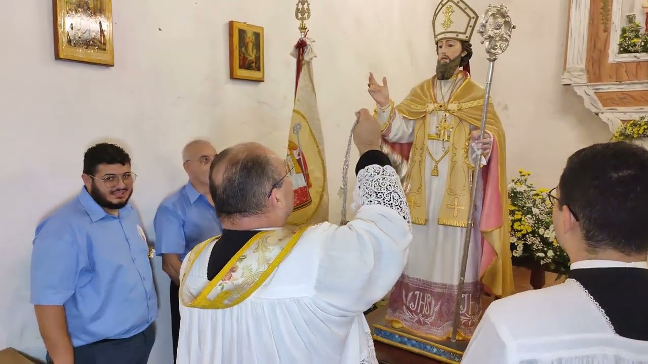 Festa San Basilio 2024 - L'arrivo dei Santi Basilio & Gregorio nella chiesa campestre di San Basilio