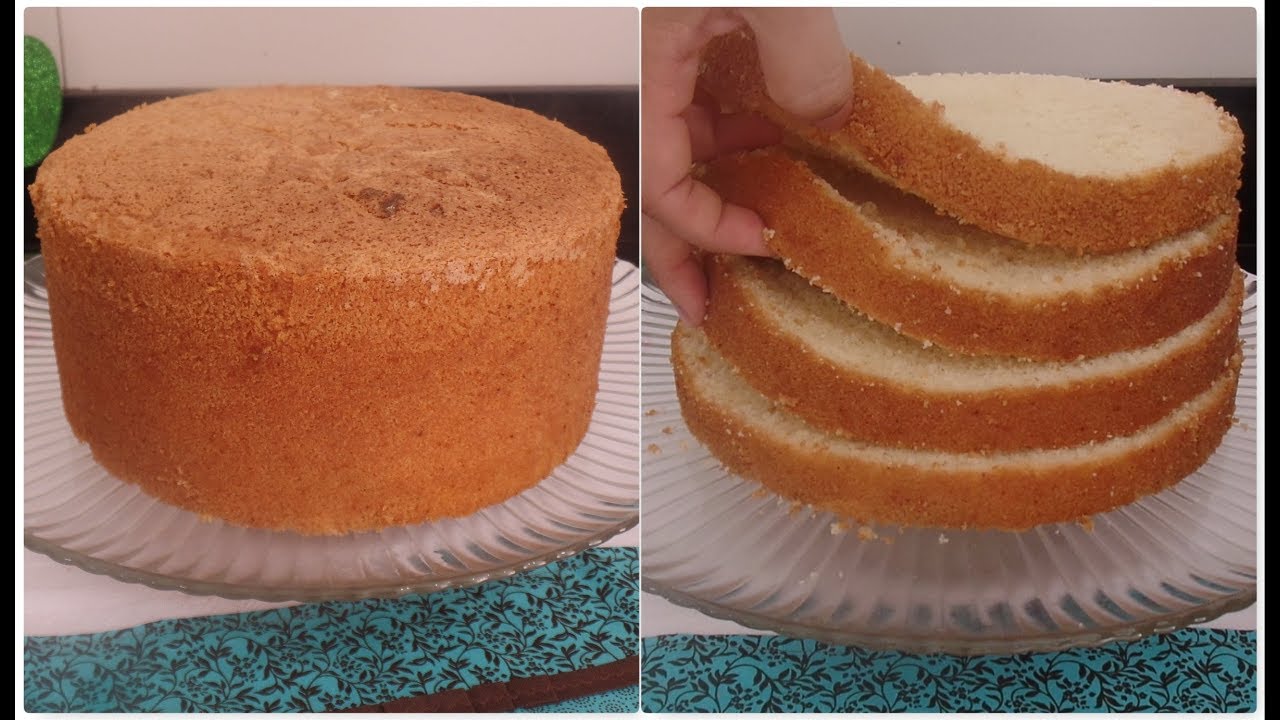 PÃO DE LÓ PROFISSIONAL - BOLO ALTO DE 10 CM