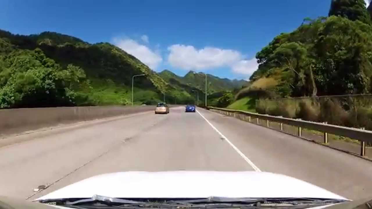Oahu Hawaii Interstate H3 HD EXPERIENCE!!!