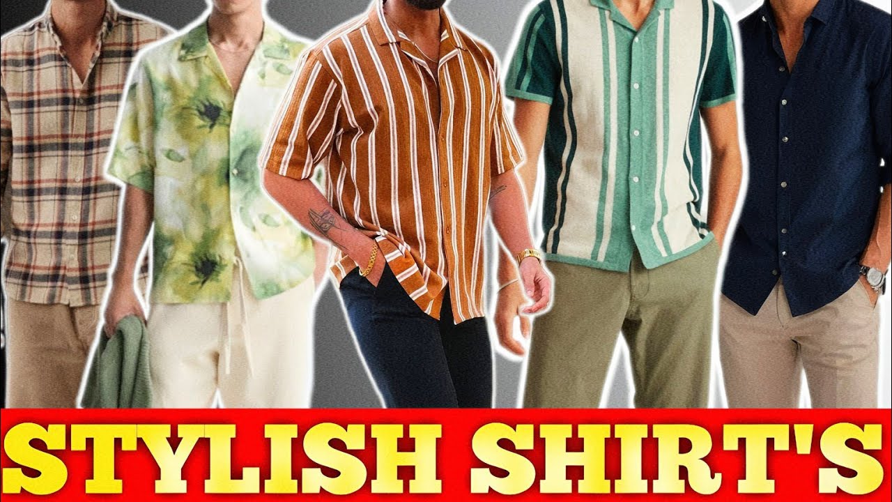 Top 5 Stylish Shirt's Every Man should Have🔥 | Best Shirts |Men's Fashion 