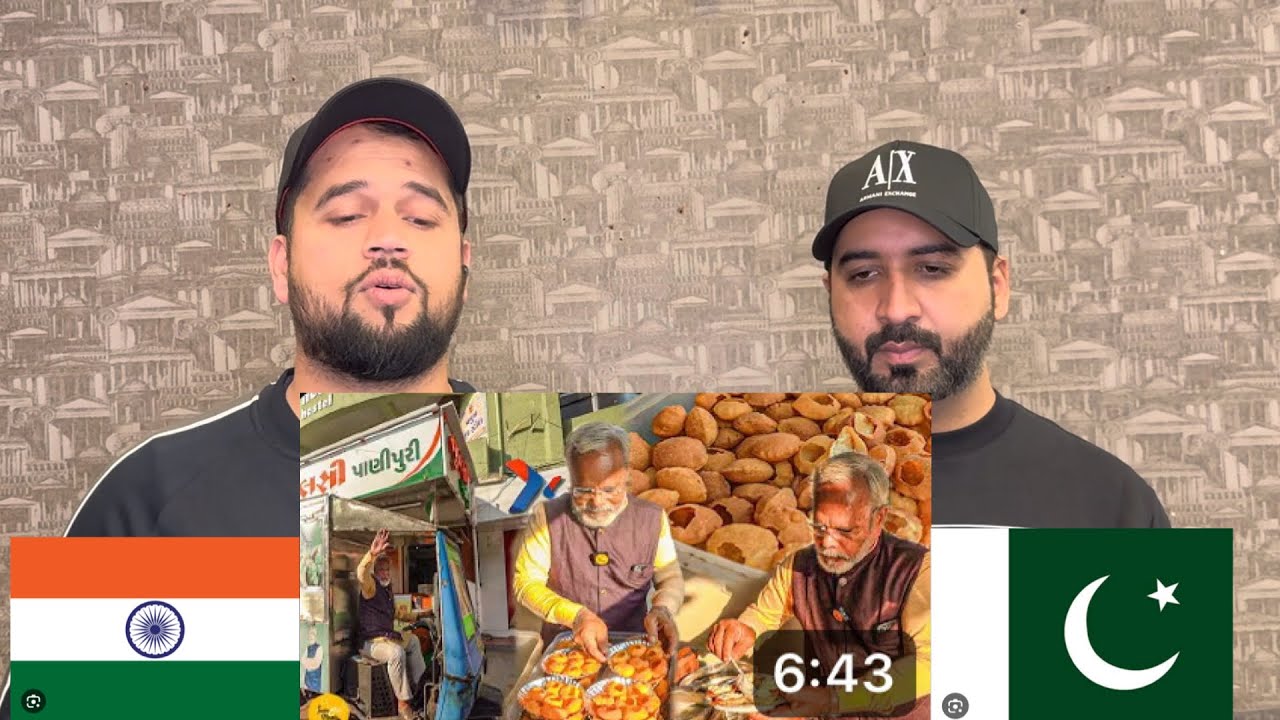 Most Viral Modi Ji Selling Panipuri Chaat In Gujarat Rs.25/-Only | Pakistani Reaction