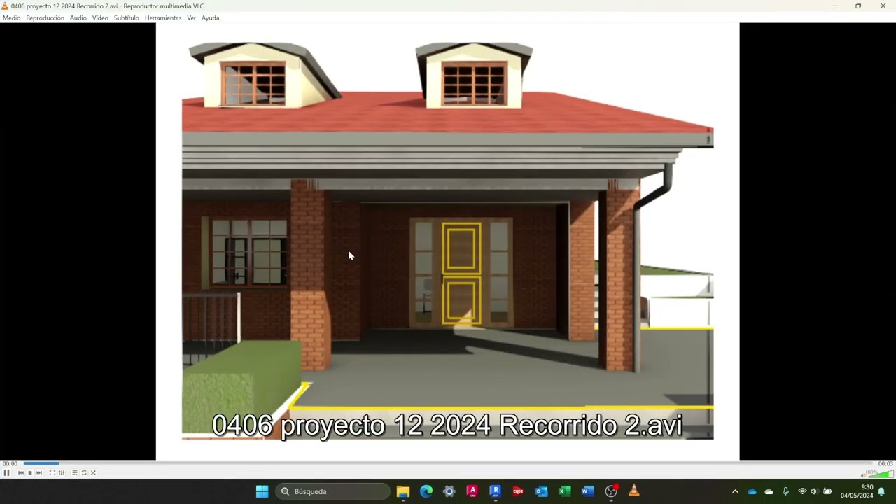 RECORRIDOS EN REVIT  Y ENSCAPE