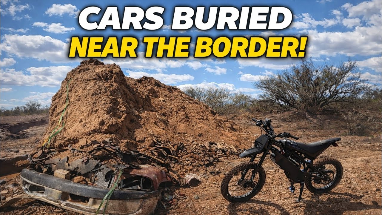 Why Are Cars Buried Out Here?! (Desert Ride on EM23 XPRO)