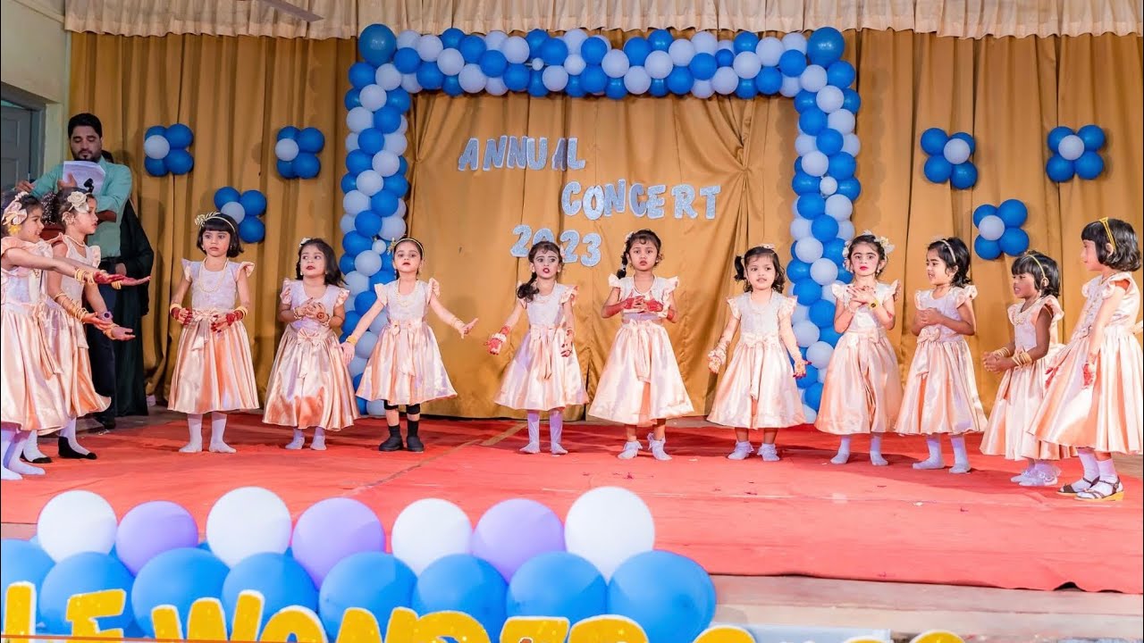 I&rsquo;m So Happy Action Song | Kids Dance Performance | Preschool Annual Function-2023|Little wonder.