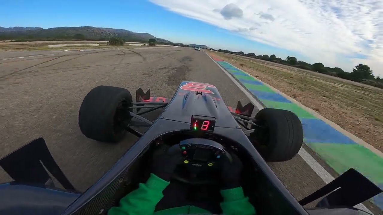 formula GT experience en Calafat,vista on board