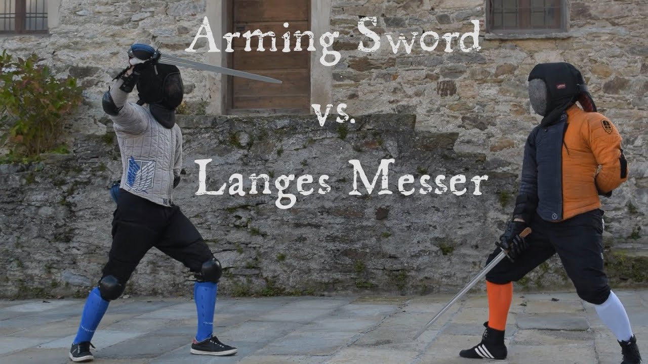 Messer versus Arming Sword: sparring with Federico Malagutti
