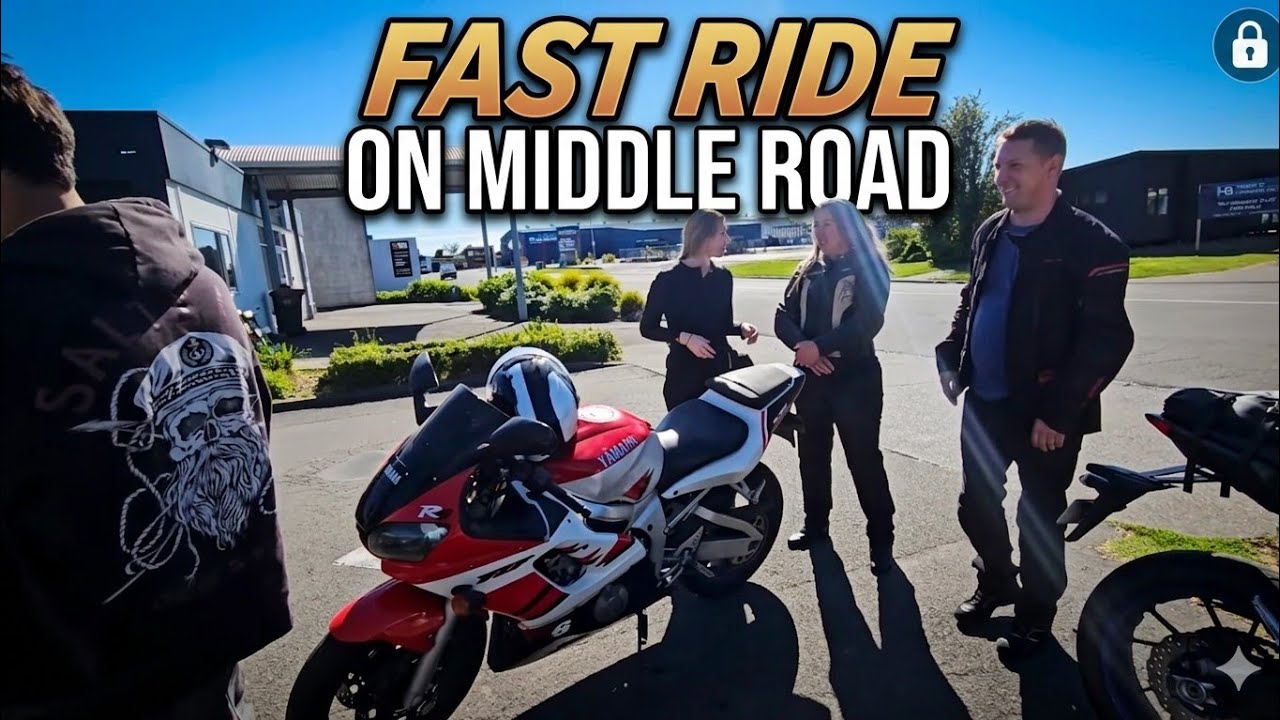 Middle Road Ride || Lets Ride Group Hawkesbay || Yamahas trimph sunday cruise 