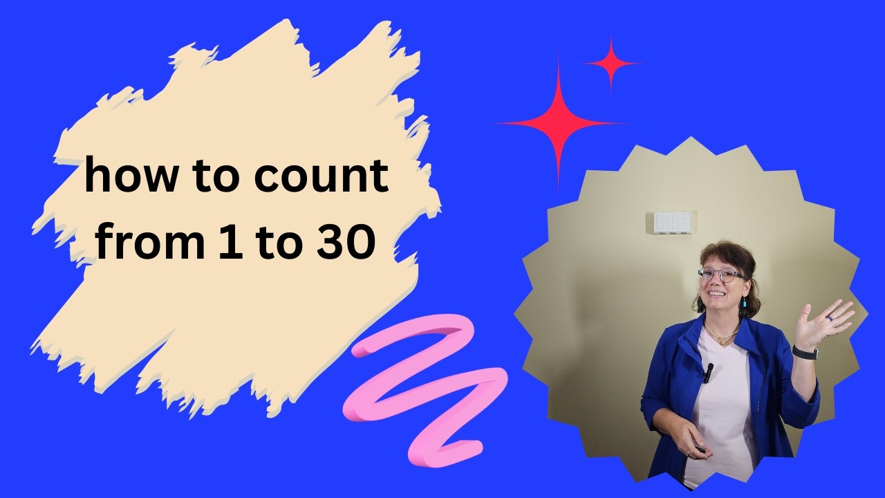 how to count from 1 to 30