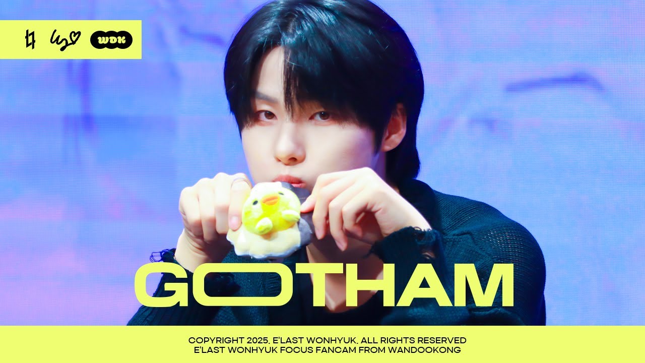 251011 E'LAST(엘라스트) 원혁 - GOTHAM 직캠 | E'LAST FANCAM WONHYUK FOCUS (4K)