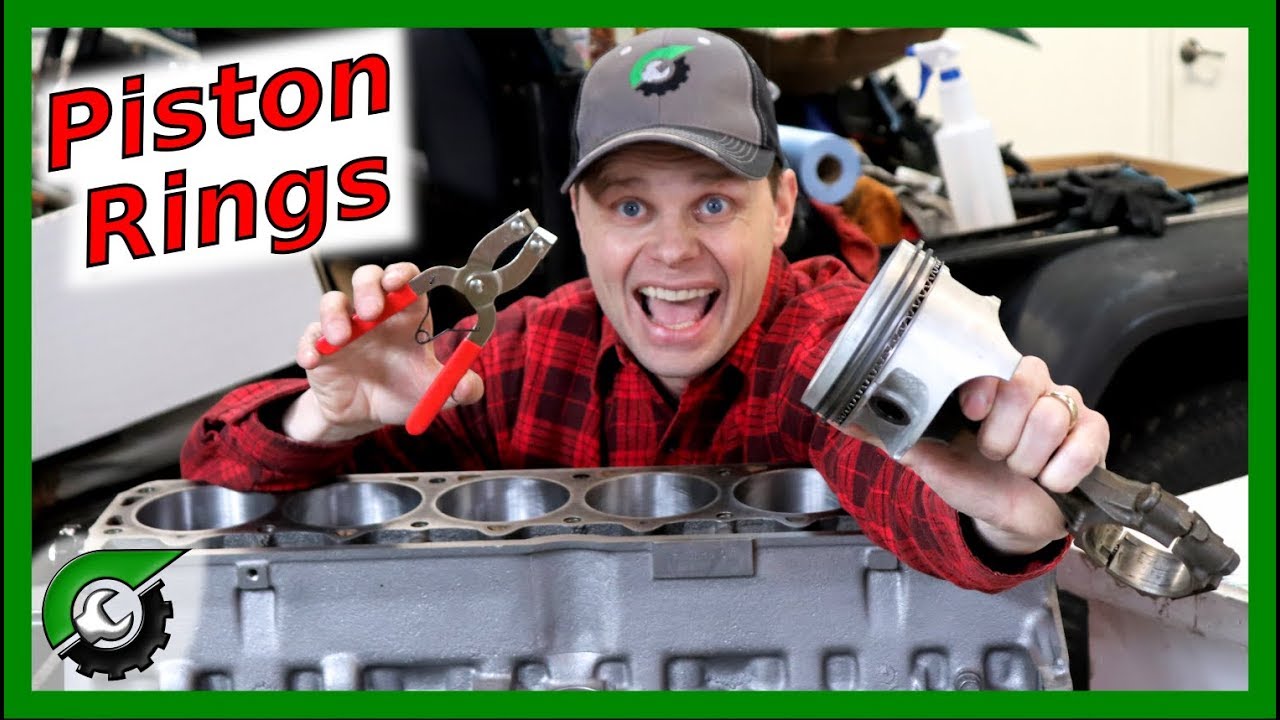 Installing Jeep Piston Rings: Engine Rebuild Part 16
