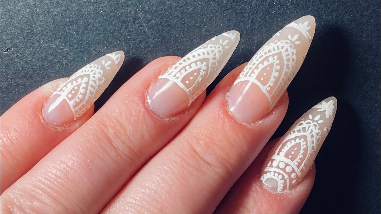 Mandala Inspired Nail Art