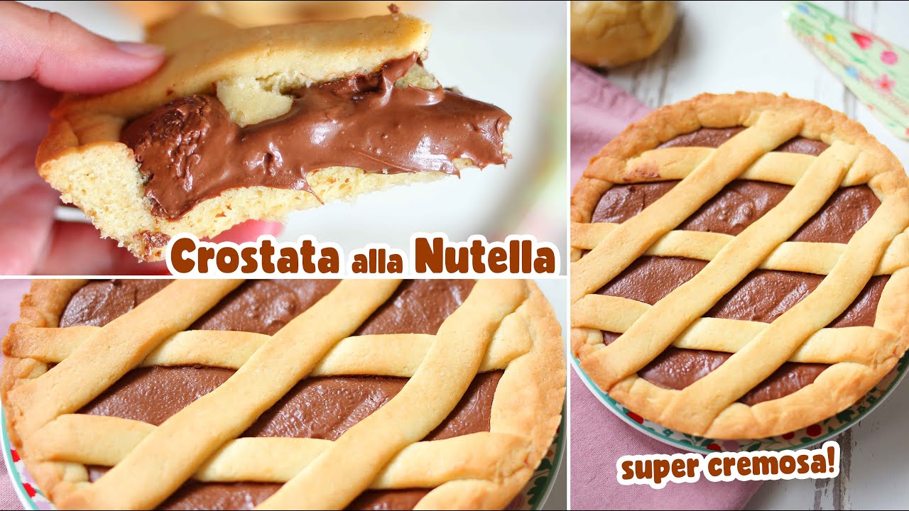 CROSTATA alla NUTELLA Super Cremosa! | Ricetta facilissima | Life&Chiara