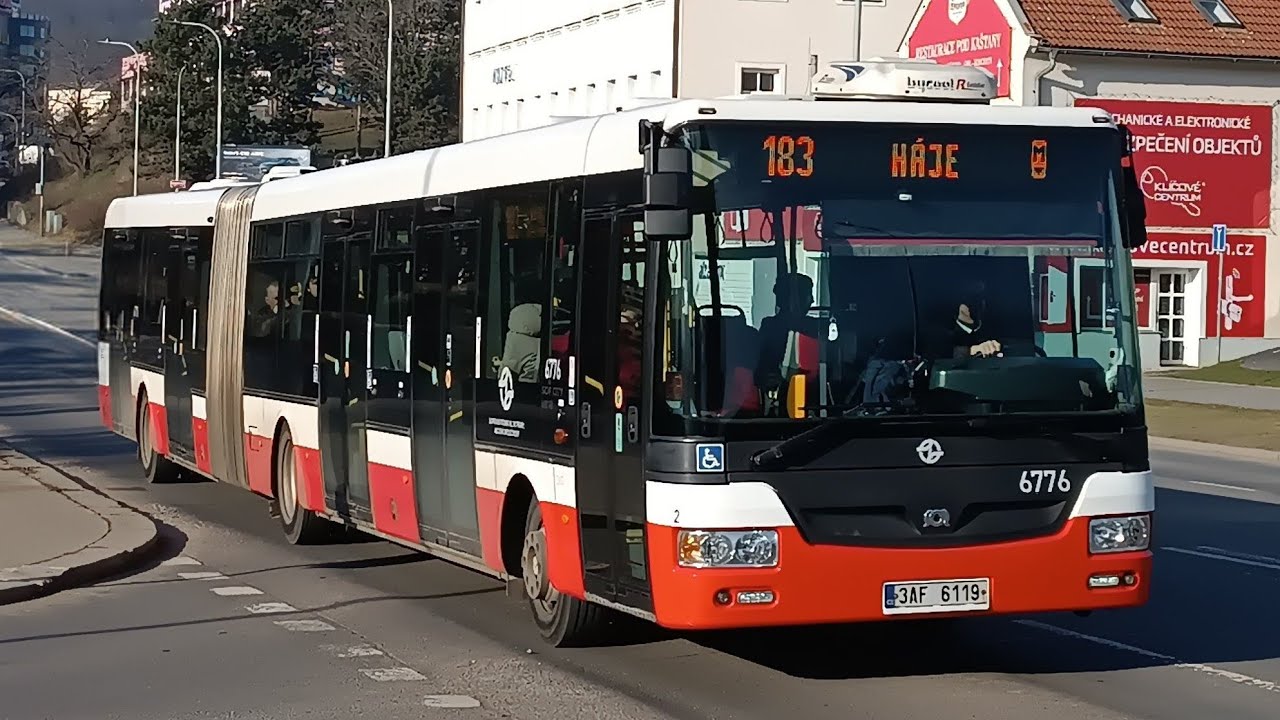 [AUDIO] SOR NB 18 | ev.č. 6776 | SPZ: 3AF 6119 | Dopravní podnik hl. m. Prahy a.s.