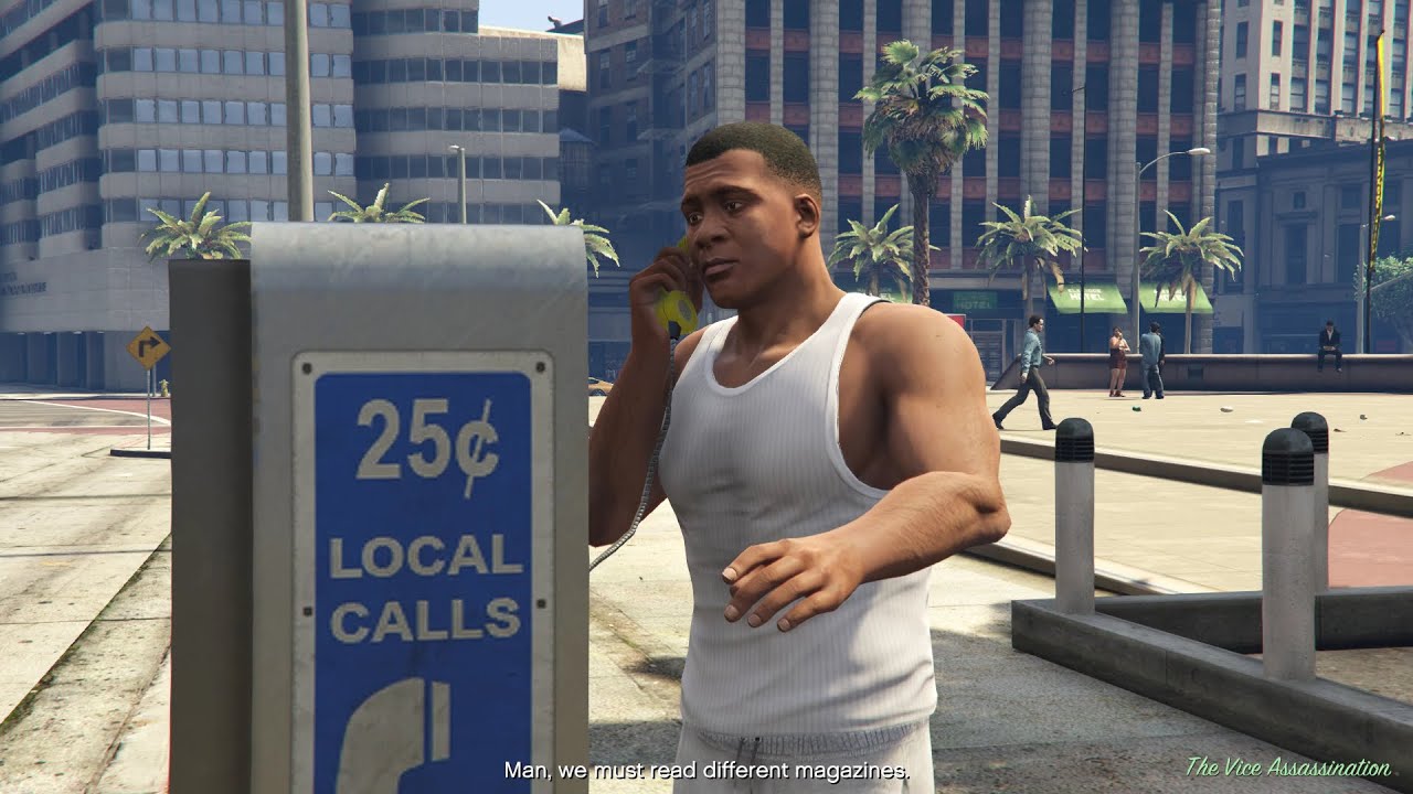 GTA V mission (BONUS Franklin) The Vice Assassination (100%) - مهمة اغتيال جديدة