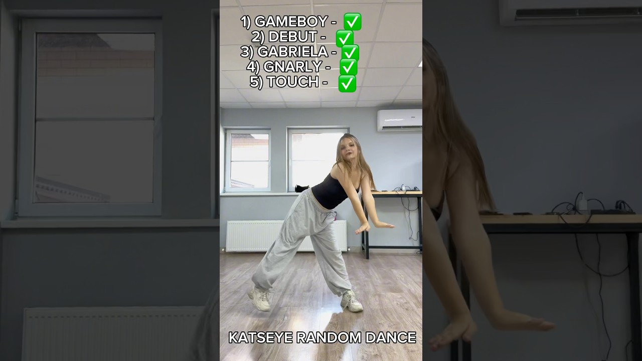 random dance #katseye #kpop #fyp #viral #dancechallege #kpopdance #gnarly #gabriela #youtubeshorts